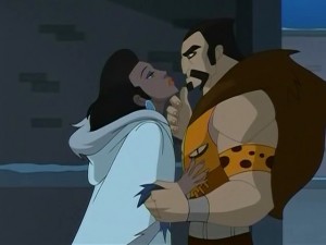 Kraven proves that there are few things in the world manlier than eyeliner and handlebar moustaches.