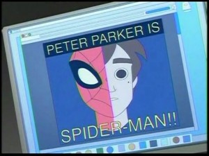 Must have surprised Peter to get him to make that kind of face.