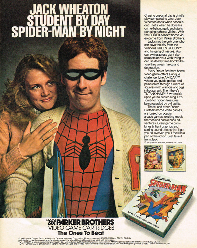 Spider-Man, Atari Jogos online