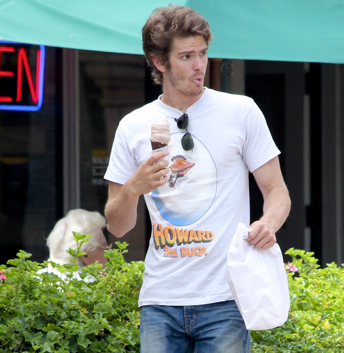 Andrew Garfield: Ice Cream Delight!