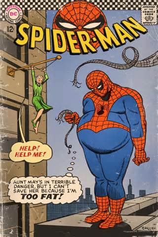 funny spider comic