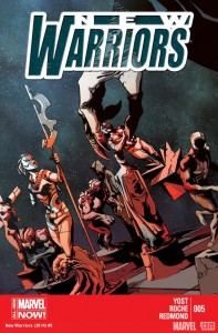 New Warriors #5 Cover