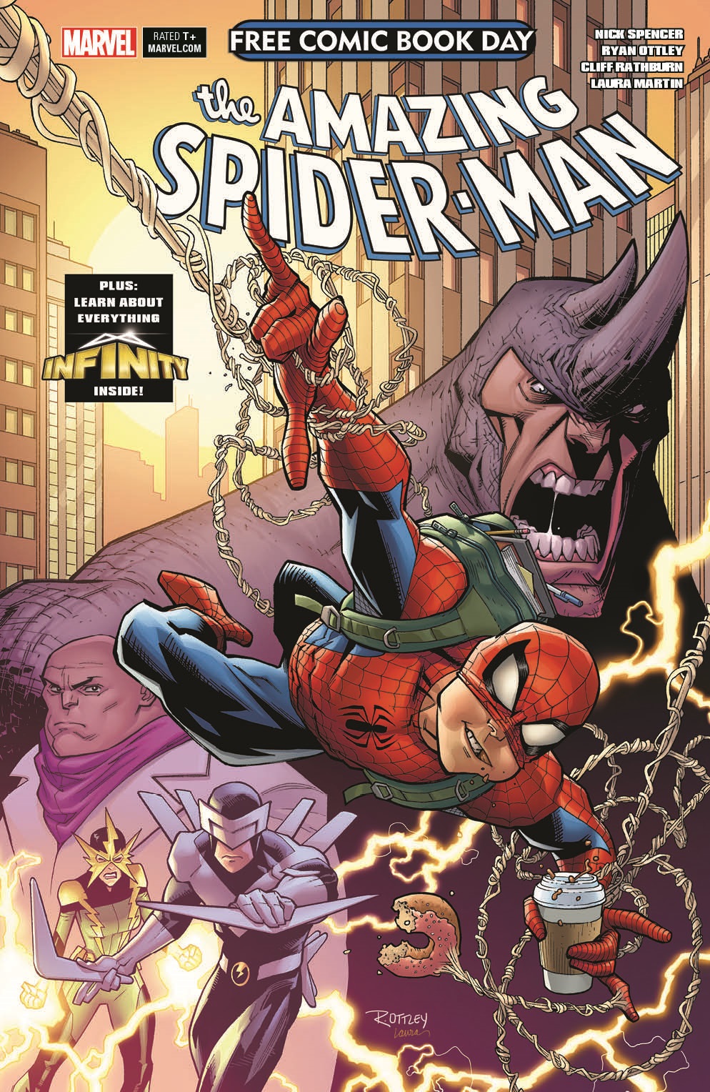 Marvel Releases Cover for Amazing SpiderMan’s Free Comic Book Day 2018