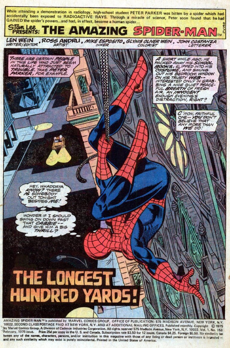 Tangled Webs: Ross Andru - Spider Man Crawlspace