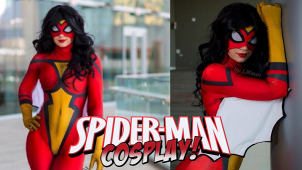 Marvel Comics Cosplay Spider Man Half-Symbiote Cosplay Costumes 