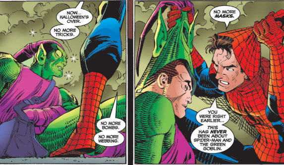 Spidey Kicks Butt The Goblin S Legacy Or Why The Original Green Goblin Is Spider Man S Greatest Enemy Spider Man Crawlspace