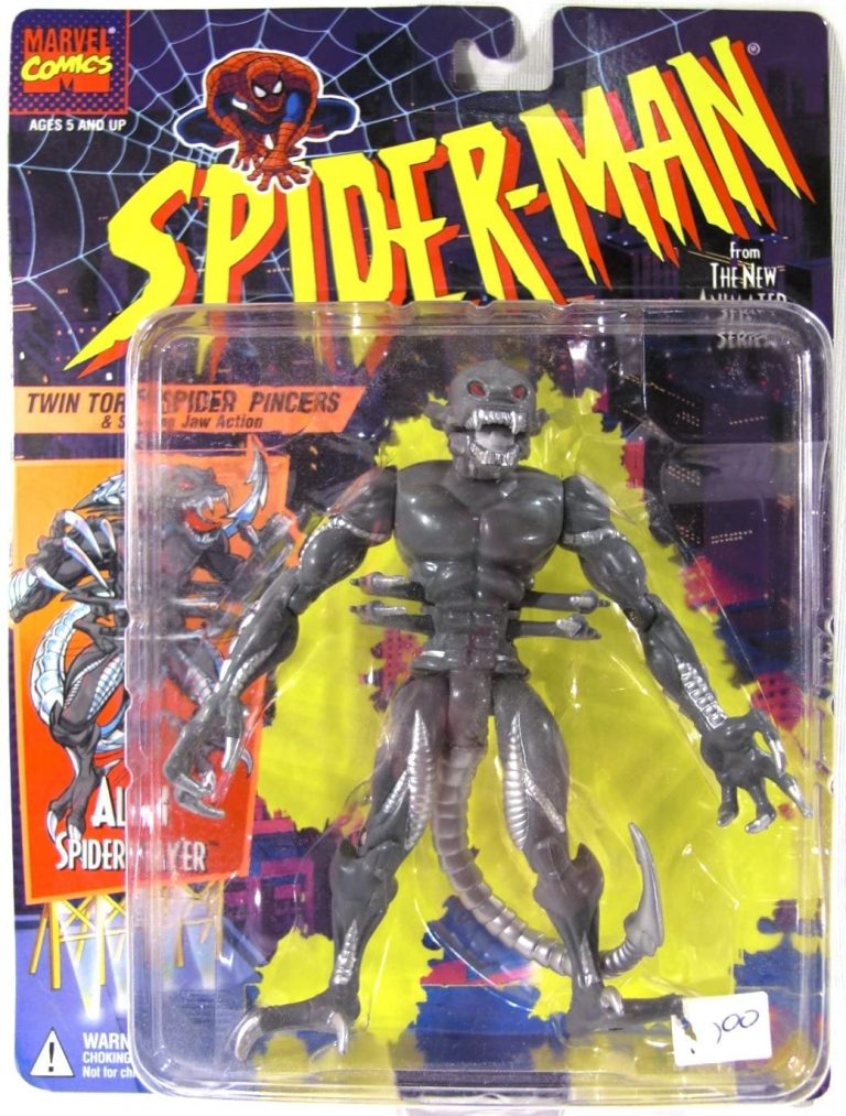 spider man spider slayer toy