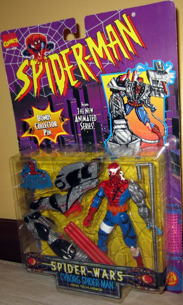 cyborg spider man story