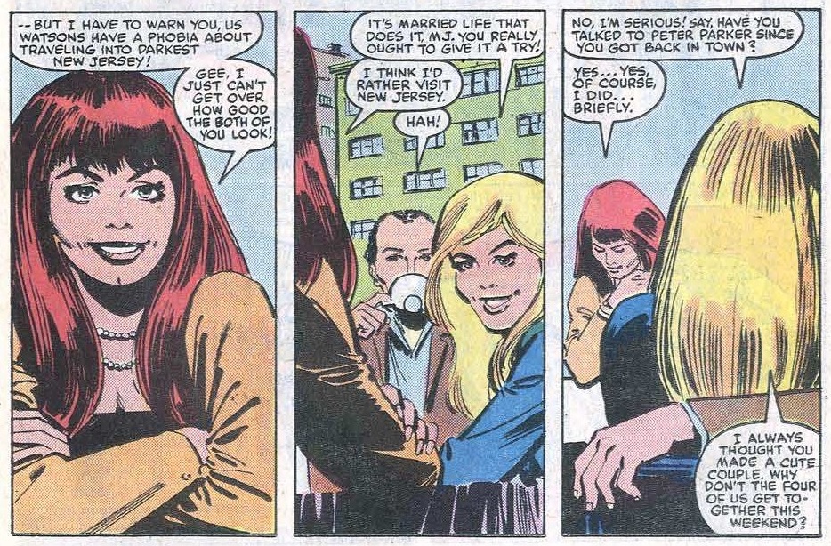 Panel(s) of the Day #1081 (Mary Jane Monday!) - Spider Man Crawlspace