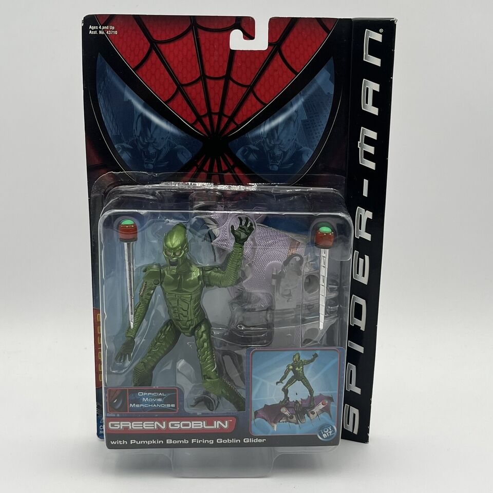 Green Goblin Action Figure Spider-Man Movie Series 2 Toy Biz 2002