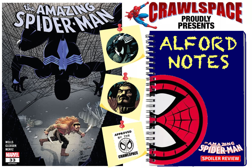 Alford Notes: ASM #33 - Spyder's First Hunt! - Spider Man Crawlspace